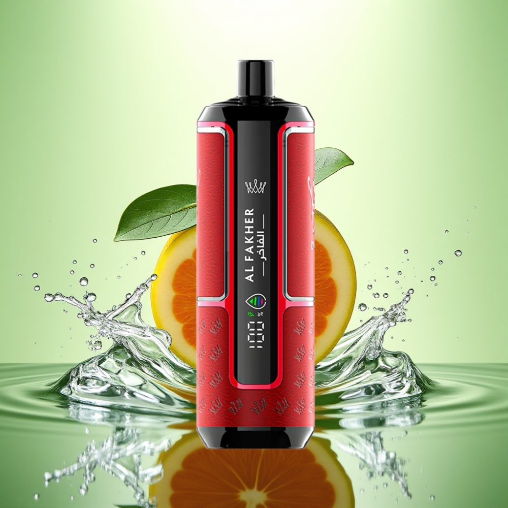 Al Fakher Crown Bar 15K Hypermax 22ml 600mAh Type-C Hubba Aromalı Disposable Vape Kit