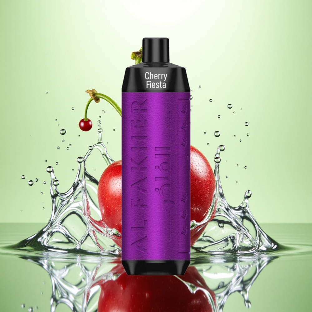 Al Fakher Crown Bar 8000 Crystal 600mah 18ml Çilek Şenliği Disposable Vape