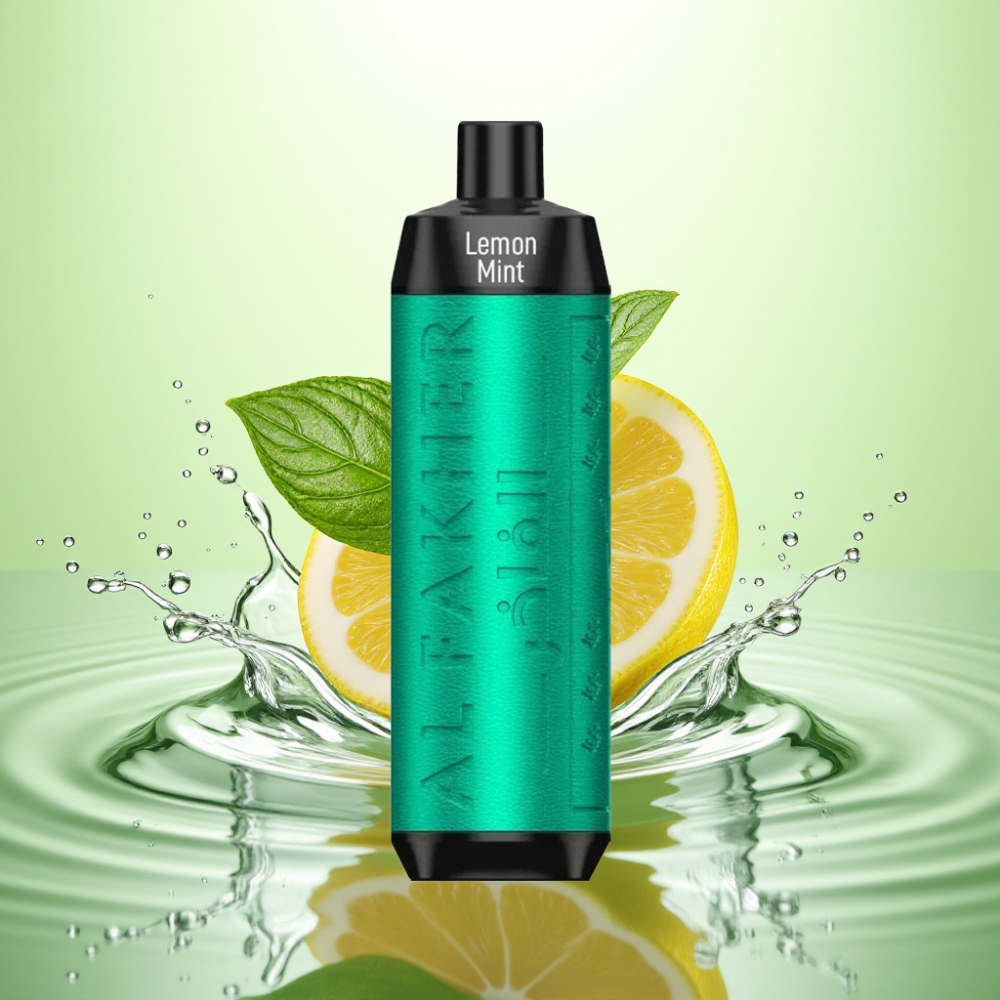 Al Fakher Crown Bar 8000 Crystal Şarjlı Limon Nane Aromalı Disposable Vape