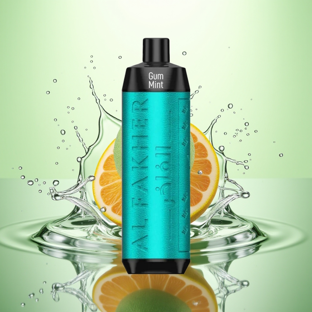 Al Fakher Crown Bar 8000 Crystal Şekersiz Nane Aromalı 18ml 5mg Nikotin 600mAh