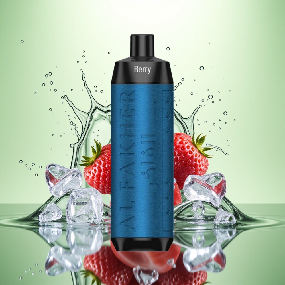 Al Fakher Crown Bar 8000 Crystal Çilek Buz 600mAh 18ml 5mg Nikotin 0.6ohm