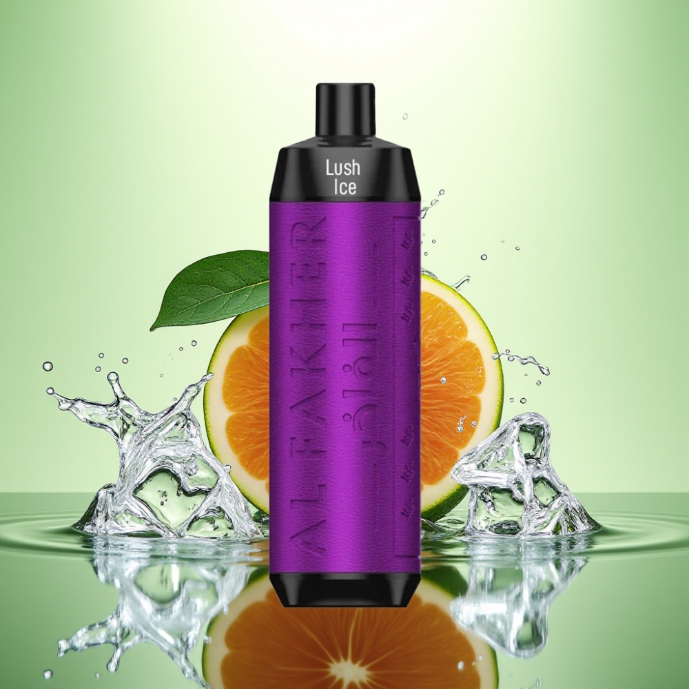 Al Fakher Crown Bar 8000 Puf Crystal Disposable Vape Buzlu Lush 600mAh 18ml 5mg