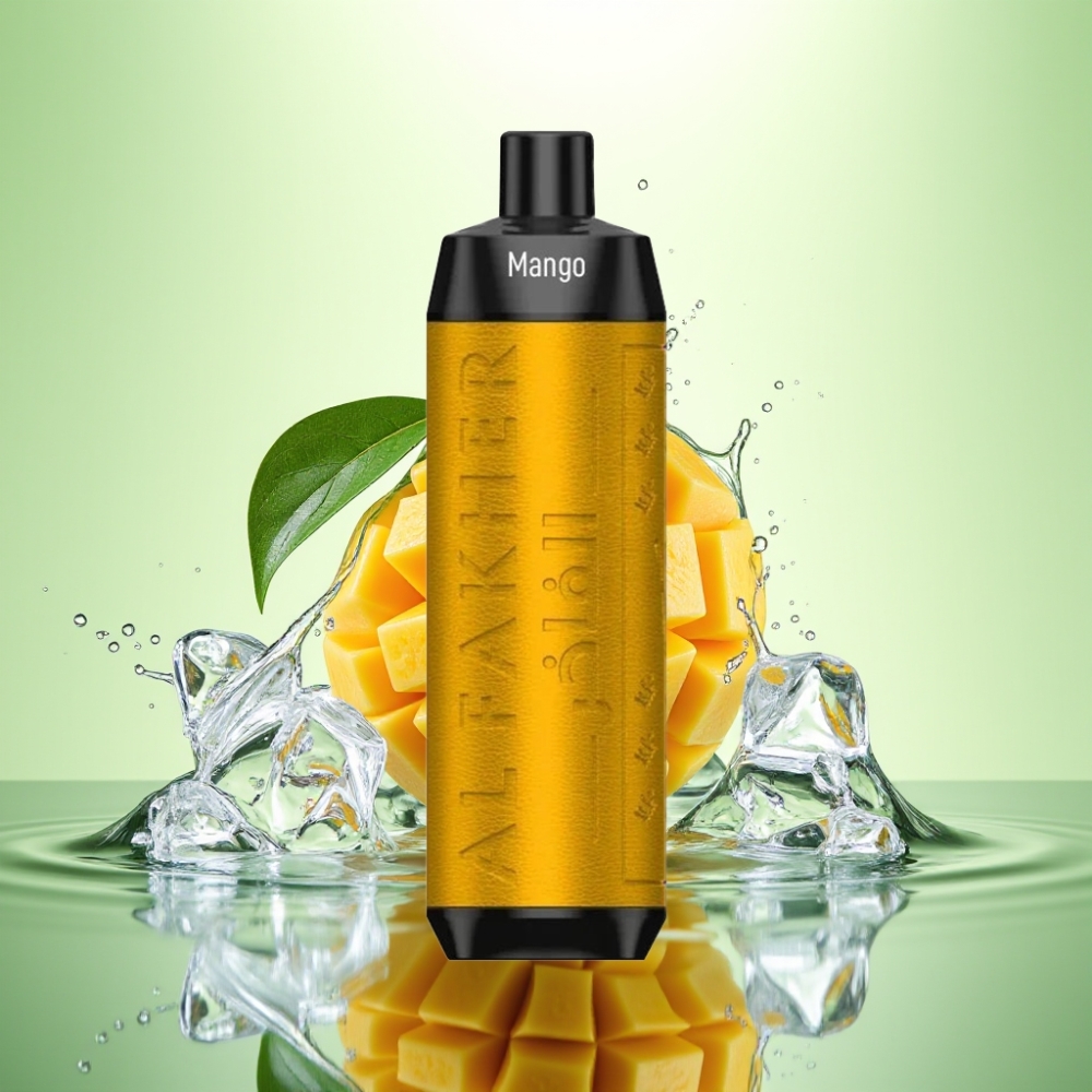 Al Fakher Crown Bar 8000 Puff Crystal 600mAh USB-C 18ml 5mg Nikotin 0.6ohm Mango Buz Disposable Vape