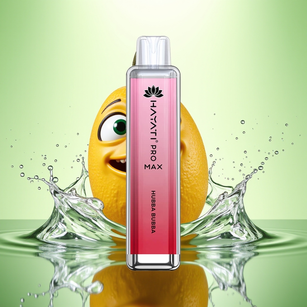 Hayati Pro Max 4000 Puff Disposable Vape Hubba Bubba 2ml/10ml 2%/5% Nikotin Şarj Edilebilir