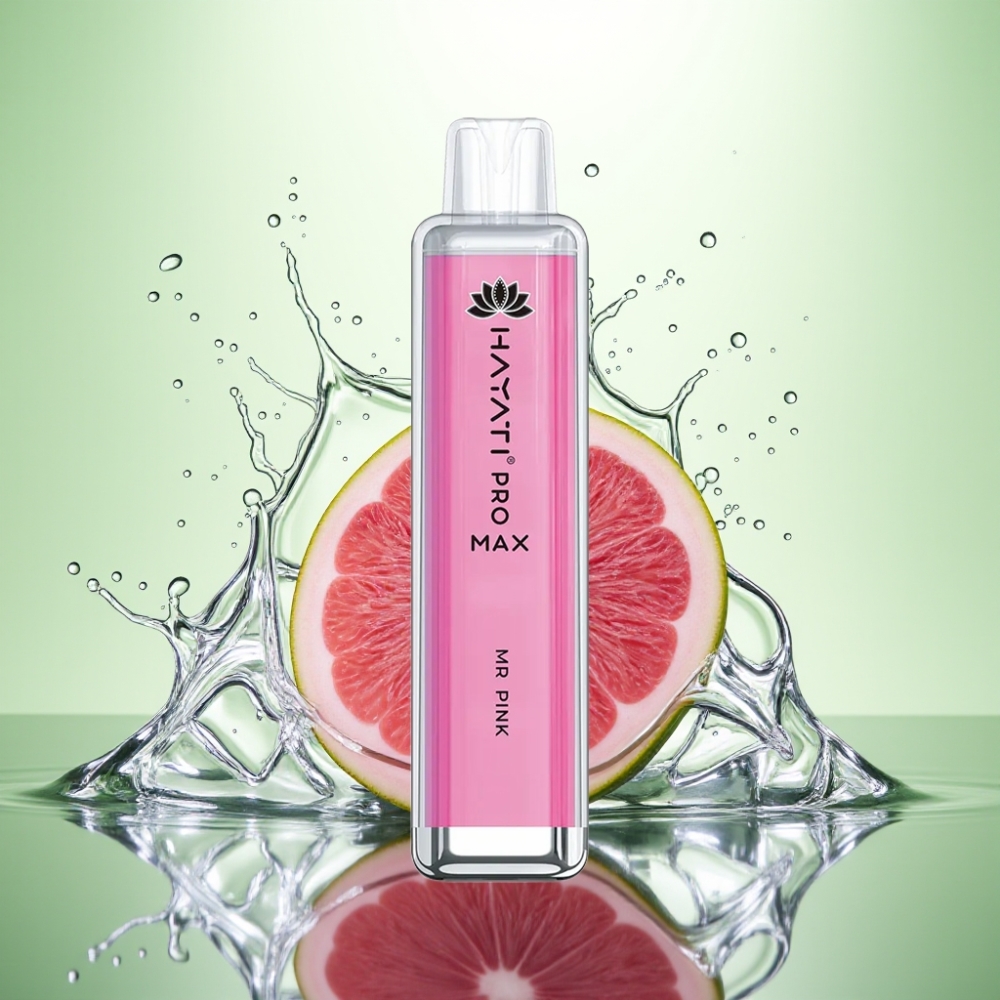 Hayati Pro Max 4000 Puff Şarj Edilebilir Bayan Pembesi Disposable Vape