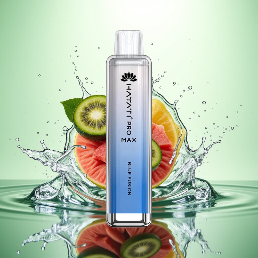 Hayati Pro Max 4000 Puff Şarj Edilebilir Disposable Vape Mavi Füzyon 2ml/10ml 1400mAh