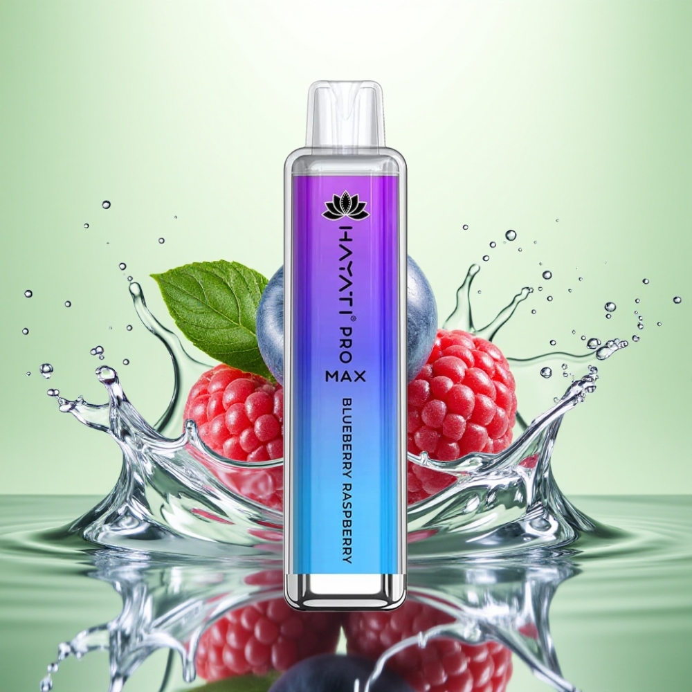 Hayati Pro Max 4000 Puff Şarjlı Disposable Vape Böğürtlen Ahududu