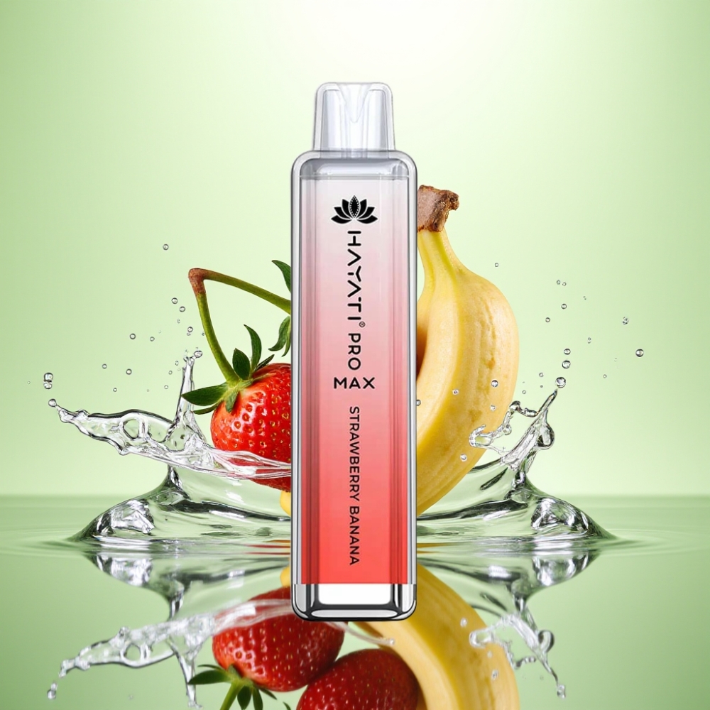 Hayati Pro Max 4000 Puff Şarjlı Çilek Muz Aromalı Disposable Vape 2ml/10ml 1400mAh