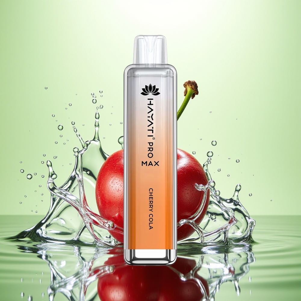 Hayati Pro Max 4000 Puff Şeftali Kola Disposable Vape 28x28x120mm 1400mAh