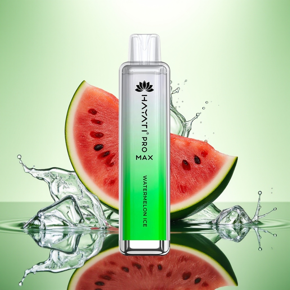Hayati Pro Max 4000 Puffs Şarj Edilebilir Disposable Vape Karpuz Buz