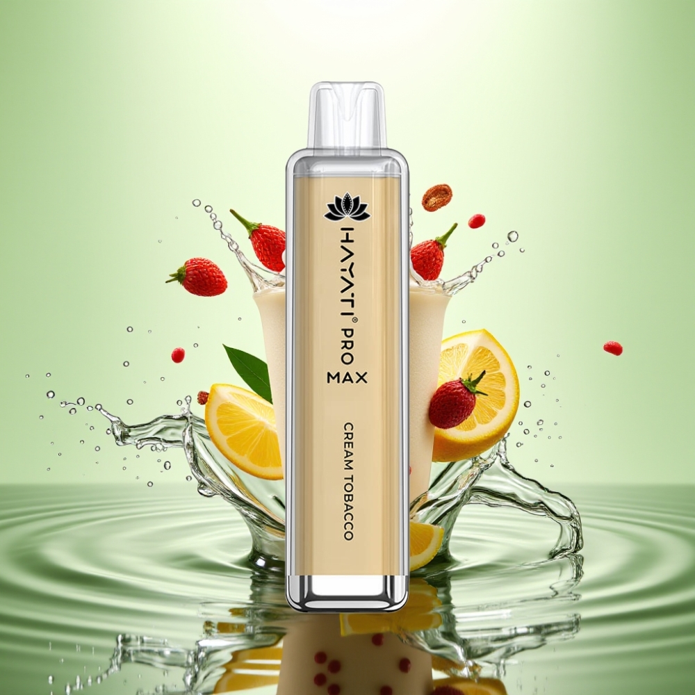 Hayati Pro Max 4000 Puffs Şarj Edilebilir Disposable Vape Kremalı Tütün