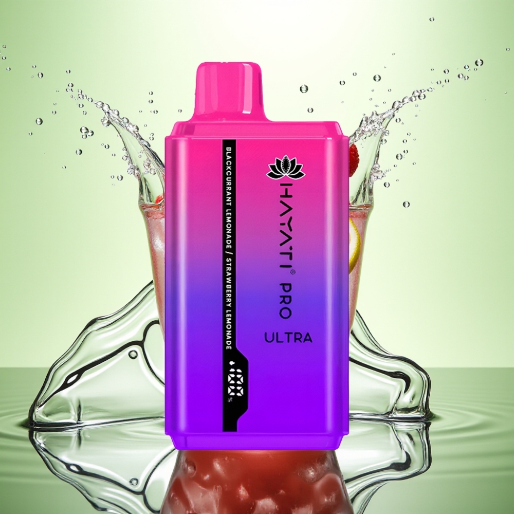 Hayati Pro Ultra 15000 Puf 850mAh 2×12ml 2% 49 Aromalı Böğürtlen Limonata Çilek Limonata