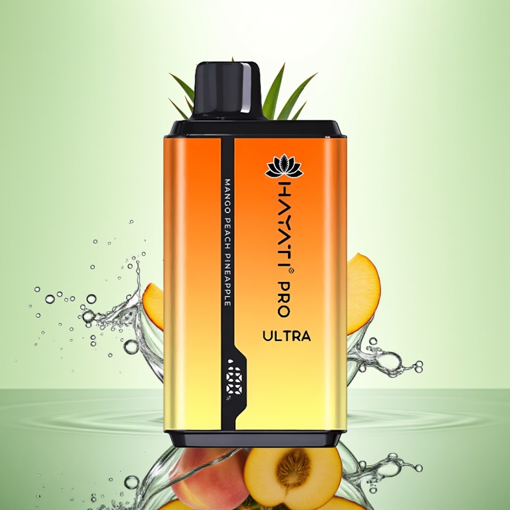 Hayati Pro Ultra 15000 Puff 850mAh 24ml 2% Mangolu Şeftalili Ananaslı