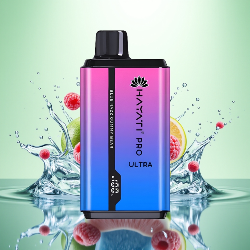 Hayati Pro Ultra 15000 Puff 850mAh 24ml 2% Mavi Ahudulu Sakızlı Ayı