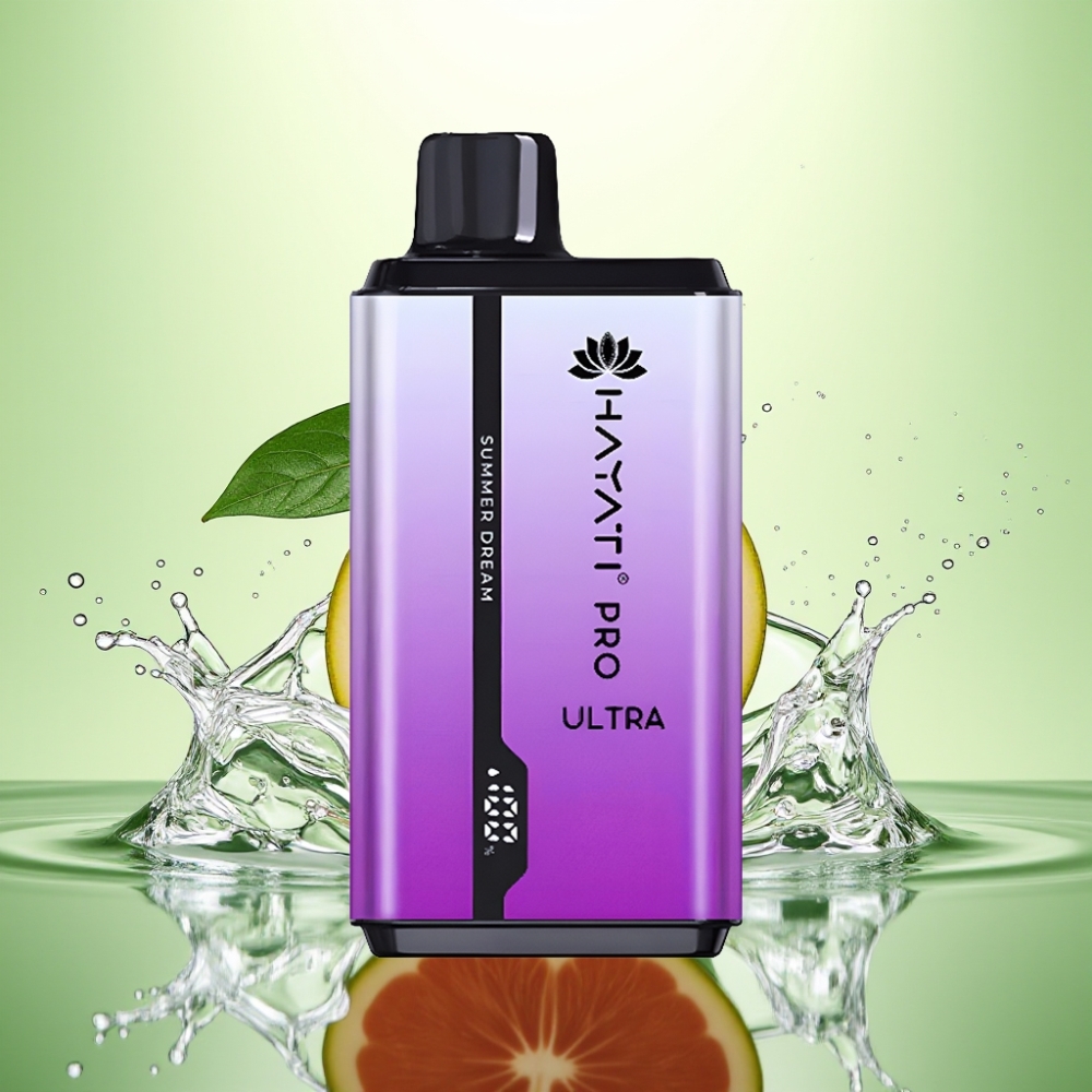 Hayati Pro Ultra 15000 Puff 850mAh 24ml 2% Yaz Rüyası Disposable Vape