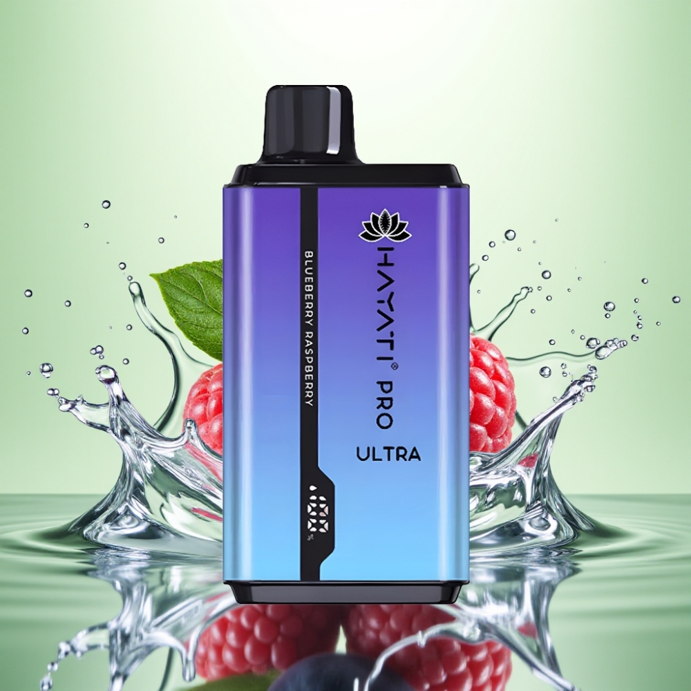 Hayati Pro Ultra 15000 Puff 850mAh 2×12ml 2% 49 Aromalı Yaban Mersini Ahududu