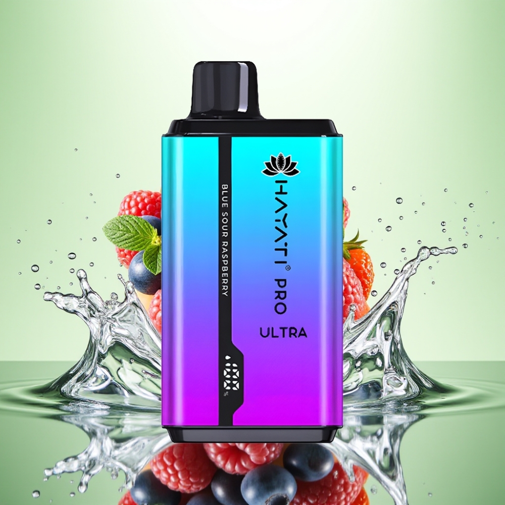 Hayati Pro Ultra 15000 Puff Blueberny Çilek Mentollü Yaban Mersini Ahududu Mentollü 2×12ml 2% Nikotin