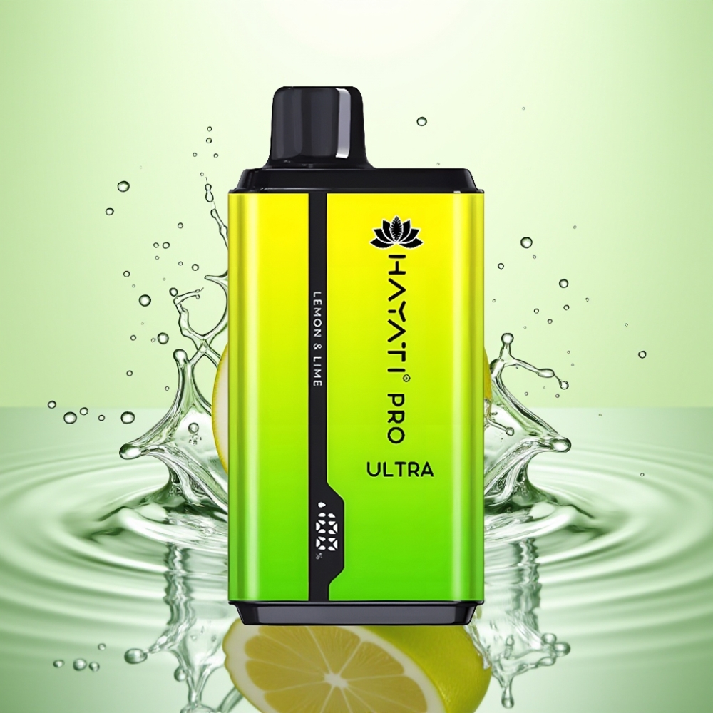 Hayati Pro Ultra 15000 Puff Limon & Lime 2×12ml 850mAh 2% 49 Aromalı