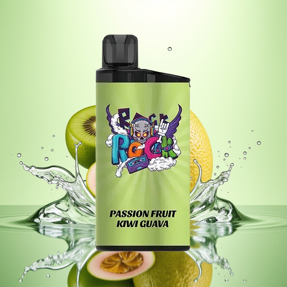 IGET Bar 3500 Puff Şeftali Kivi Guava Disposable Vape 1.2 Ohm Mesh 1400 mAh