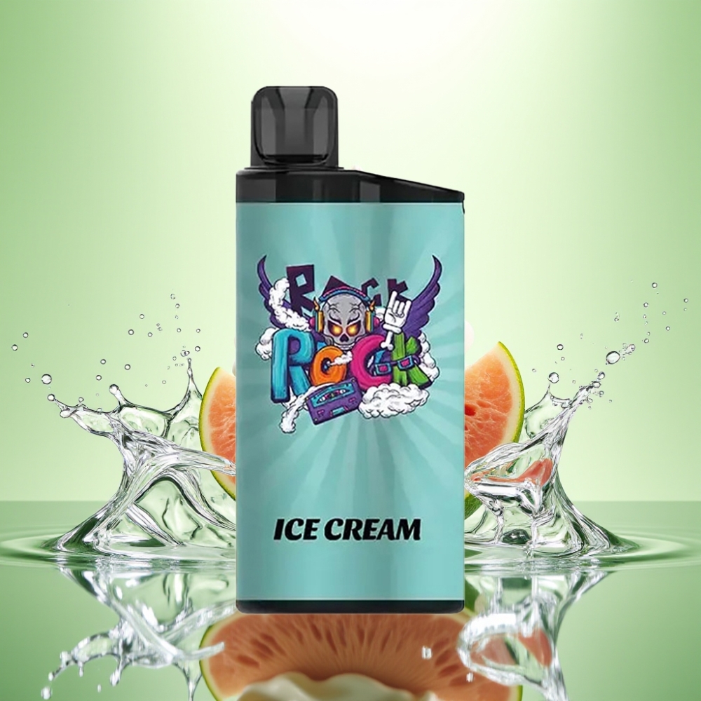 IGET Bar 3500 Puffs Duman Kapasitesi 1.2 Ohm Mesh Coil 1400 mAh Dondurma Aromalı