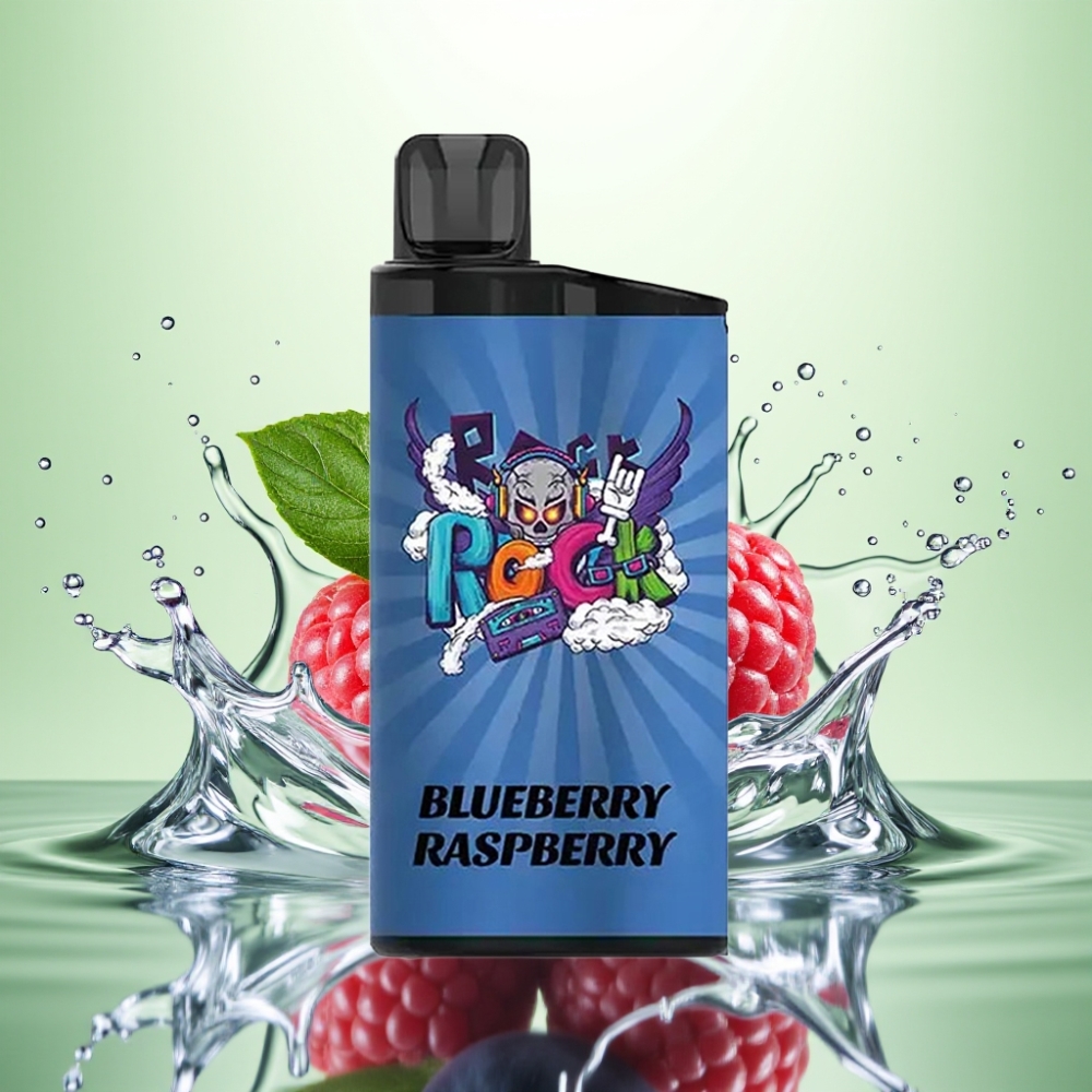 IGET Bar 3500 Puffs Şarj Edilemez Vape Yaban Mersini Ahududu 1400mAh 1.2 Ohm Mesh