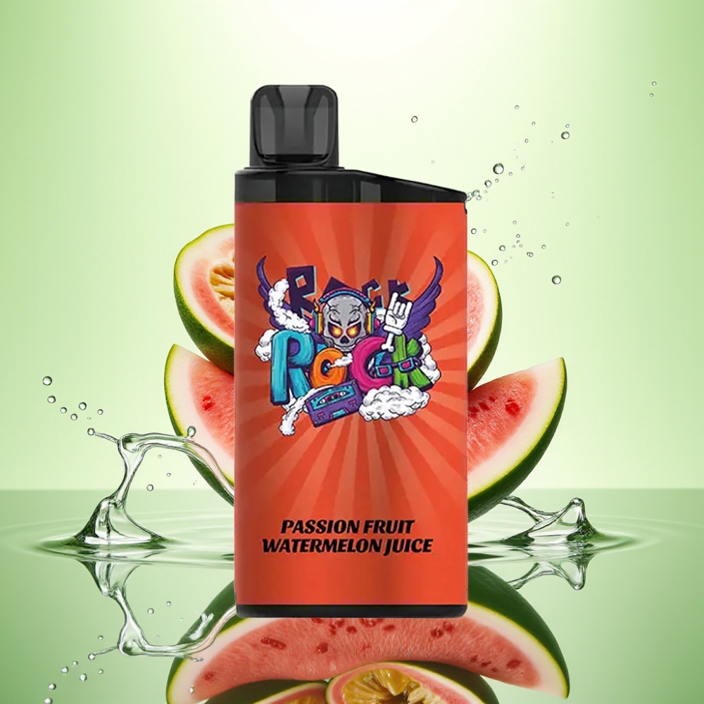 IGET Bar 3500 Puffs Çarkıfelek-Karpuz Aromalı Disposable Vape 1400mAh 1.2 Ohm Mesh Coil