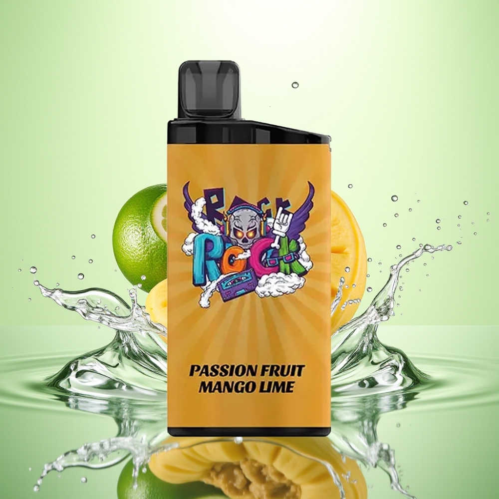 IGET Bar 3500 Puffs Çarkıfelek Mango Lime Disposable Vape 1400mAh 1.2 Ohm Mesh Coil