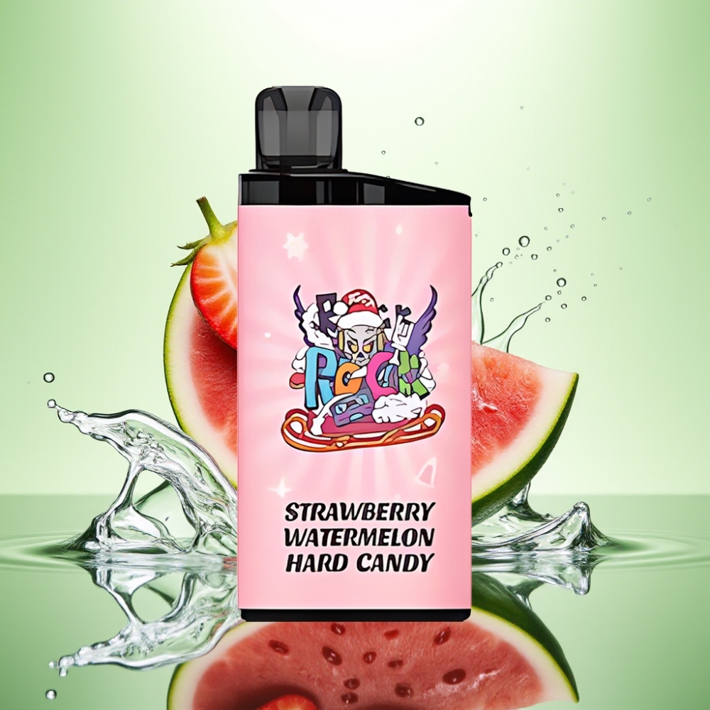 IGET Bar 3500 Puffs Çilek Karpuz Sert Şeker 1.2 Ohm Mesh Coil 1400 mAh