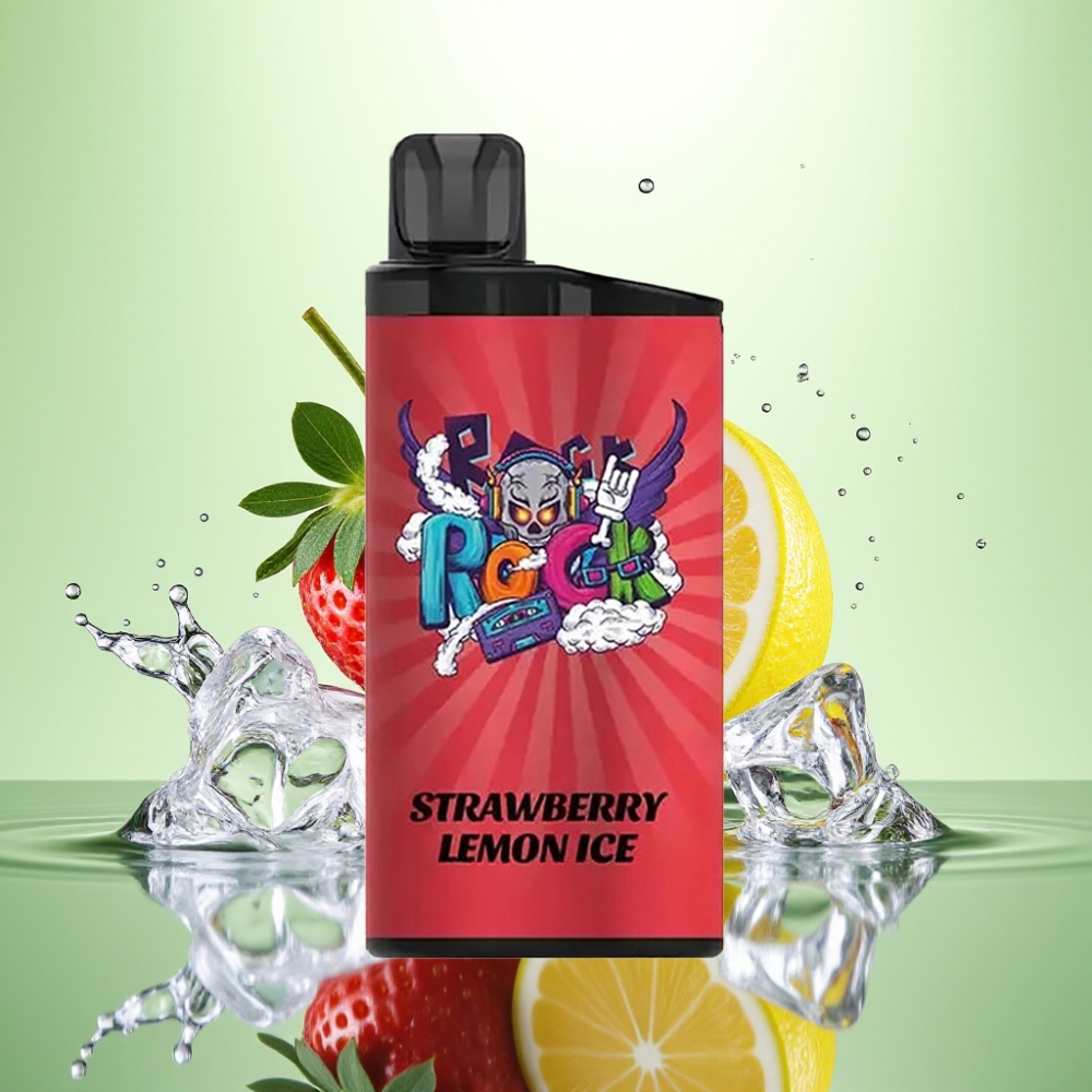 IGET Bar 3500 Puffs Çilek Limon Buz Disposable Vape 1.2 Ohm Mesh Coil 1400 mAh