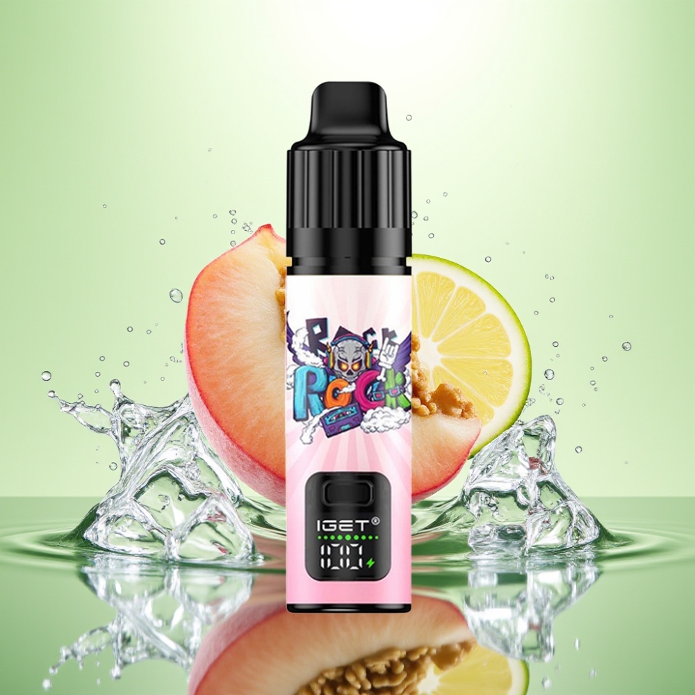 IGET BAR PLUS S3 POD 10000 Puff Şeftali Liçi Limon Buzlu 18ml 950mAh 5% Nikotin