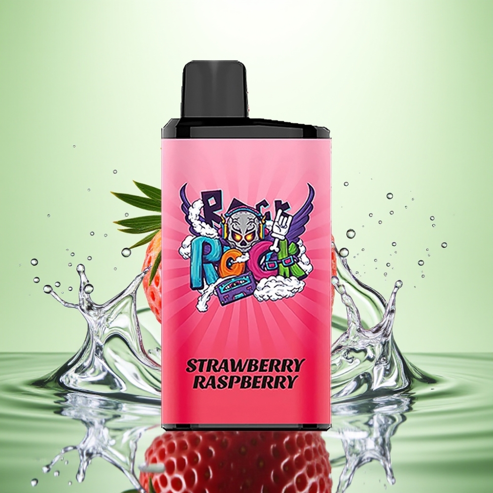 IGET Bar Pro 10000 Puff Disposable Vape Çilek Ahududu 2000mAh 1.2 Ohm Mesh