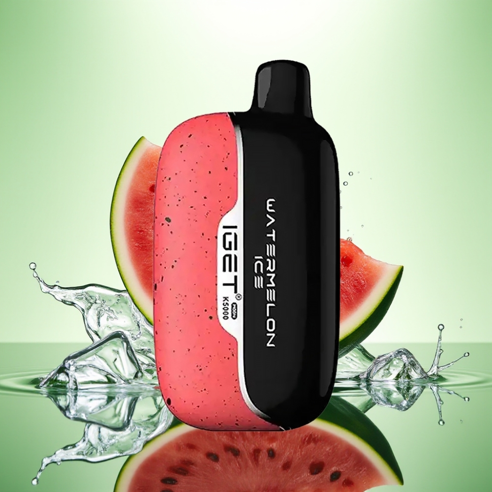 IGET Moon K5000 5000 Puff PC Malzeme Karpuz Buz Disposable Vape