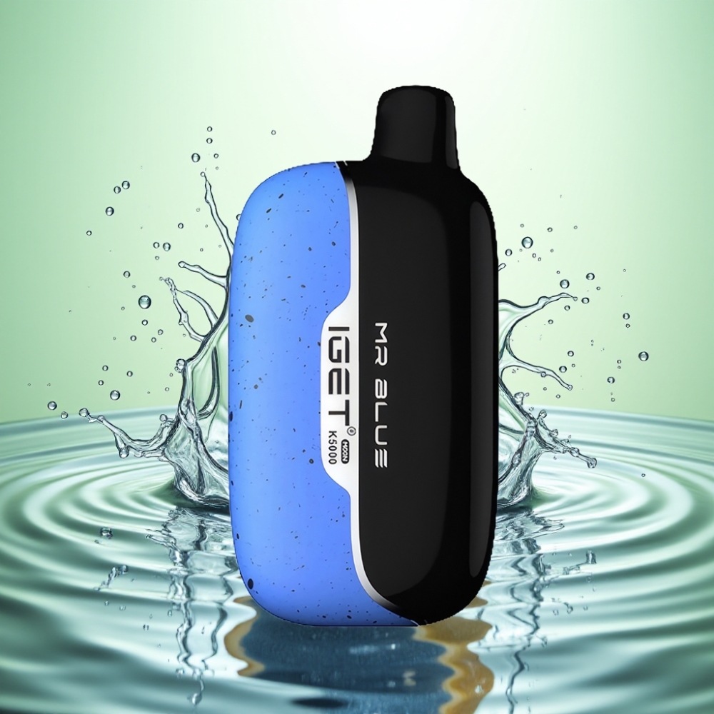 IGET Moon K5000 Puffs 81.5g PC 1.35 Ohm Mesh Bay Mavi