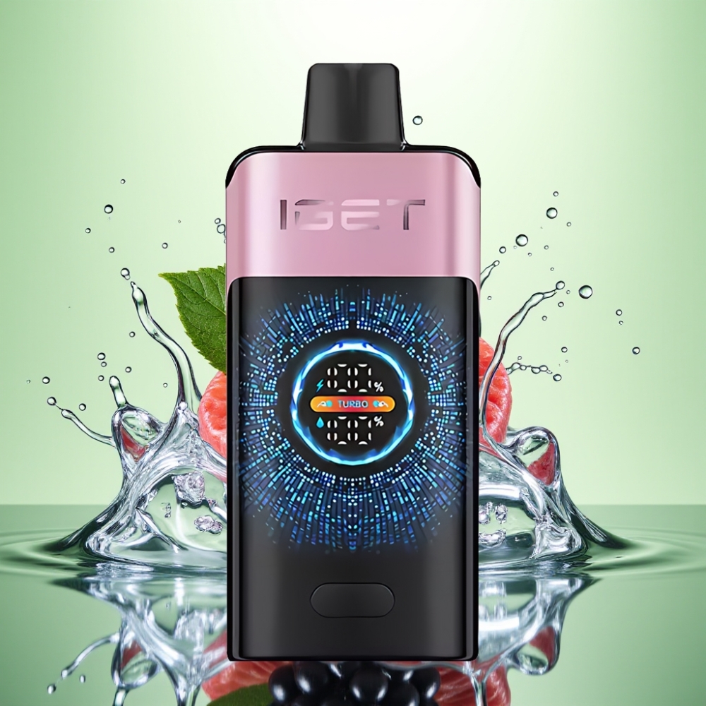 IGET ONE 12000 Puffs Turbo Mod Disposable Vape Böğürtlen Buzu