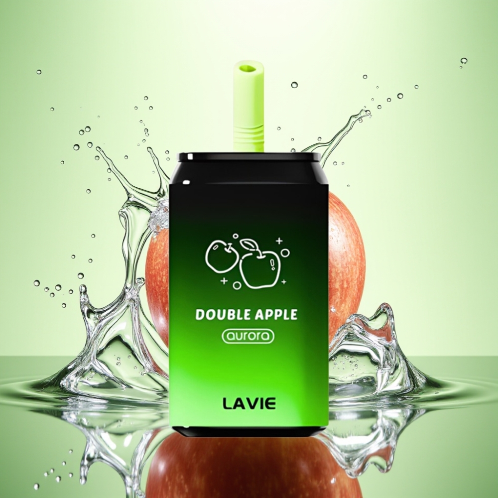 LAVIE Aurora 11000 Puffs Şarjlı Çift Elmalı Disposable Vape 22ML 650mAh Type C