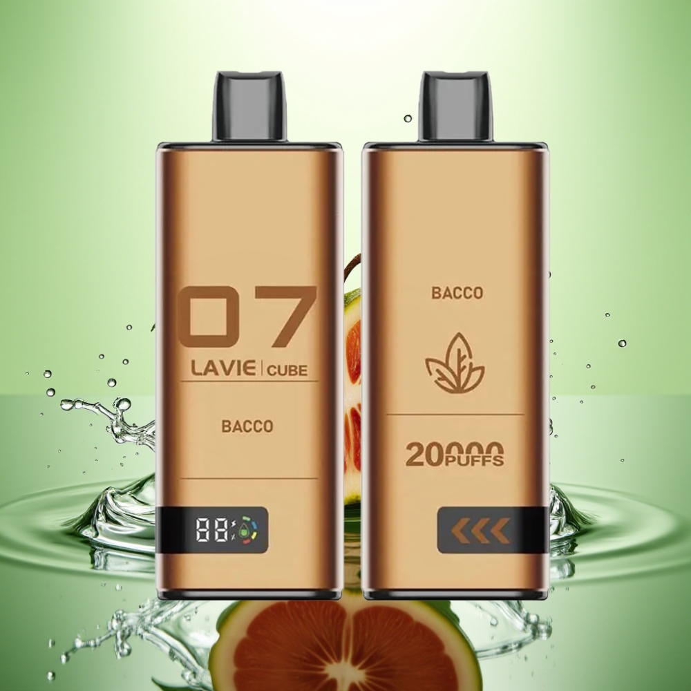 Lavie Cube 20000 Puffs Disposable Vape Tütün 28ML 600mAh Type C