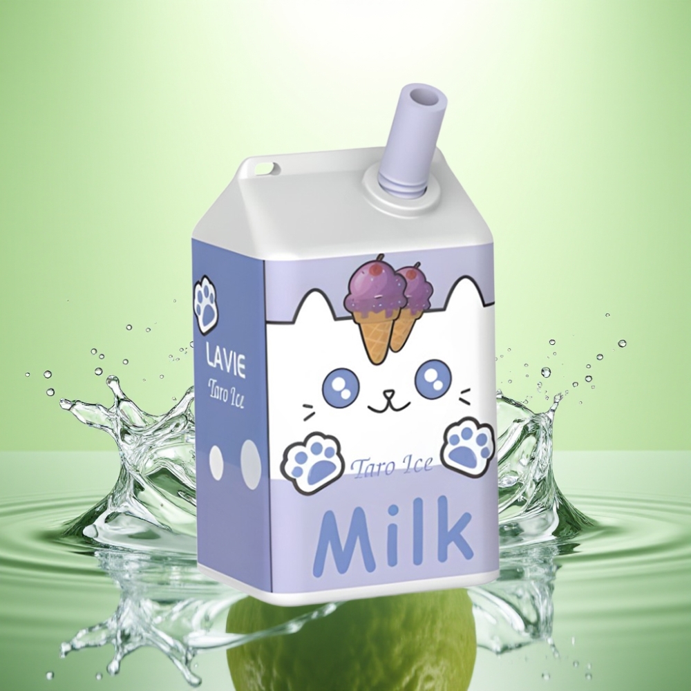 LAVIE Milk 7000 Puffs Şarjlı Disposable Vape Tarçınlı Buz 0%/2%/5% Nikotin 16ML