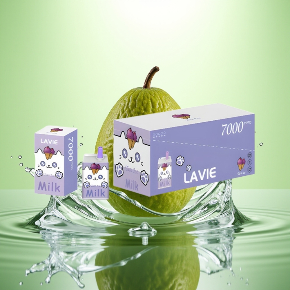 LAVIE Milk 7000 Puffs Şarjlı Disposable Vape Tarçınlı Buz 0%/2%/5% Nikotin 16ML