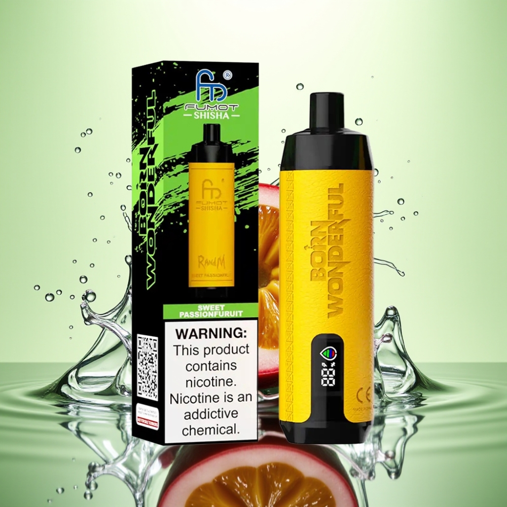 RandM Fumot Shisha 10000 Puff LED Ekran 18ml 850mAh Type-C Tatlı Çarkıfelek Aromalı Disposable Vape