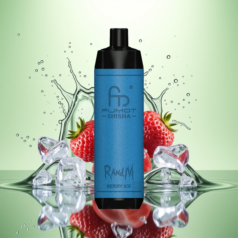 RandM Fumot Shisha 10000 Puff LED Ekranlı Disposable Vape Meyve Buzu