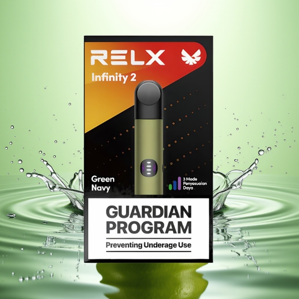 RELX Infinity 2 600-650 Puf Yeşil Deniz 1.9ml Pod 440mAh USB-C