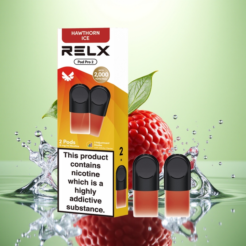 RELX Pod Pro 2 600 Puf 1.8% Nikotin 1.9ml 3 Voltaj Ayarı Alıç Buzu