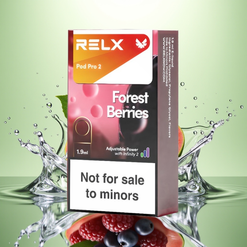 RELX Pod Pro 2 600 Puff 0% Nikotin 1.9ml Orman Meyveleri