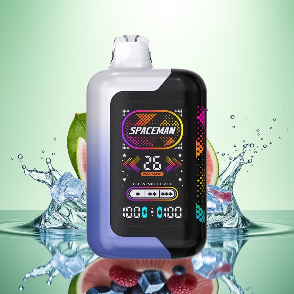 SMOK SPACEMAN SP40000 Nikotinsiz Disposable Vape Mavi Ahududu Buz