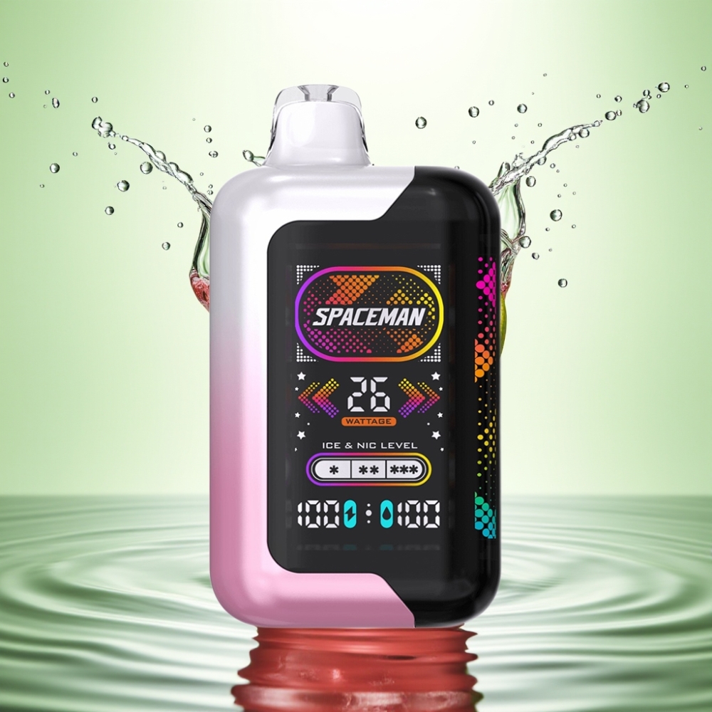 SMOK SPACEMAN SP40000 Nikotinsiz Tek Kullanımlık Vape Pembe Limonata 20ml 1000mAh