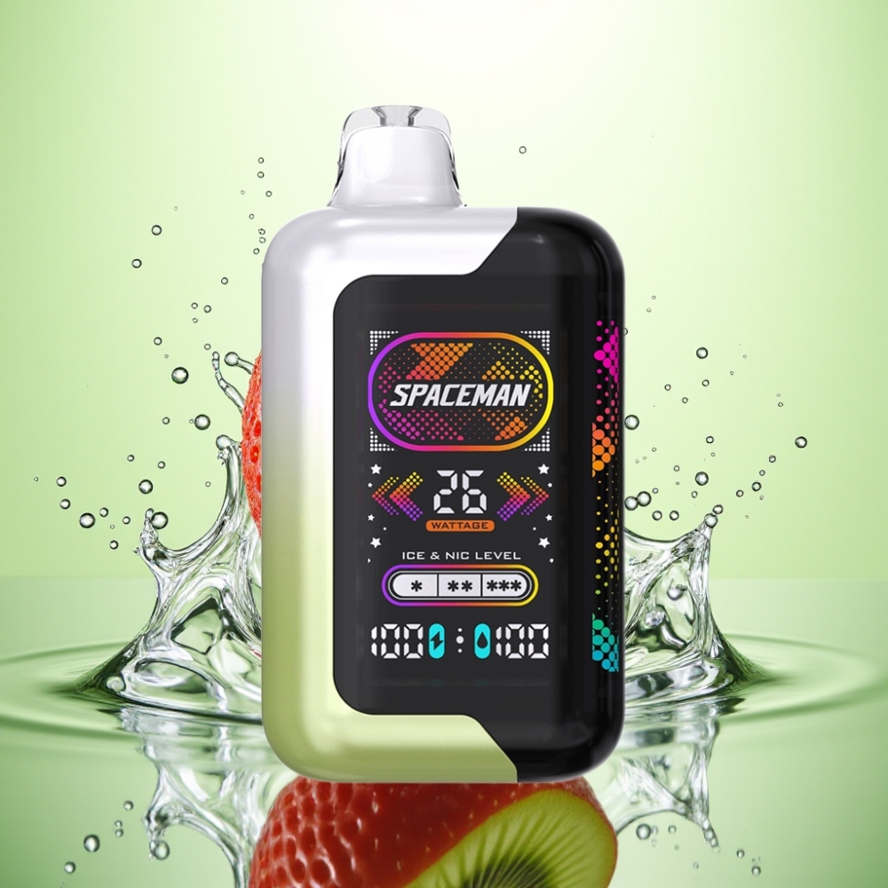 SMOK SPACEMAN SP40000 Sıfır Nikotin Çilek Kivili Şarj Edilebilir Disposable Vape