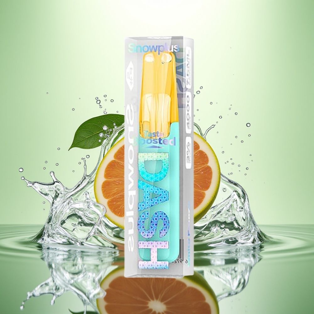 Snowplus Dash 4000 Puf Seramik Atomizer 530mAh Beyaz Frost Disposable Cihaz