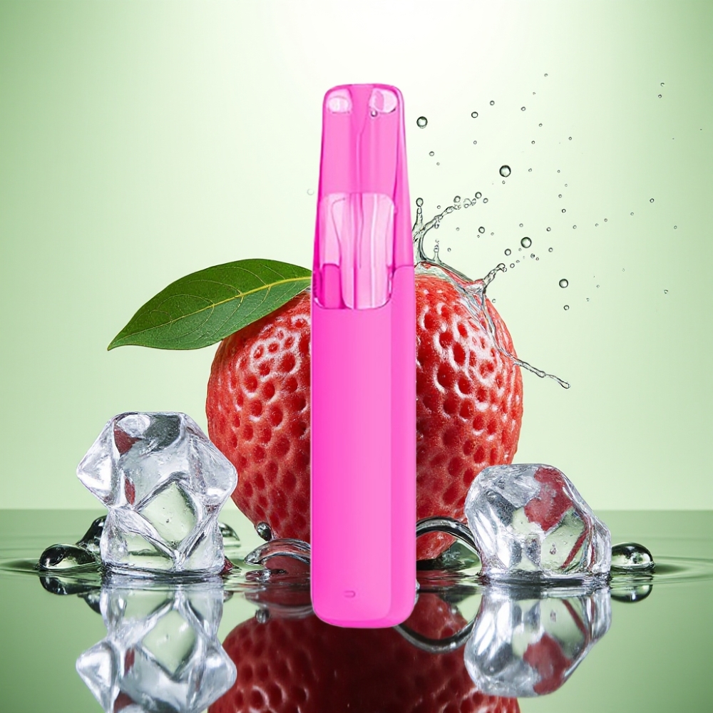 Snowplus Dash 4000 Puff Kullan-At Cihazı Kırmızı Şarap Buz Seramik Atomizer 530 mAh 7.5 ml