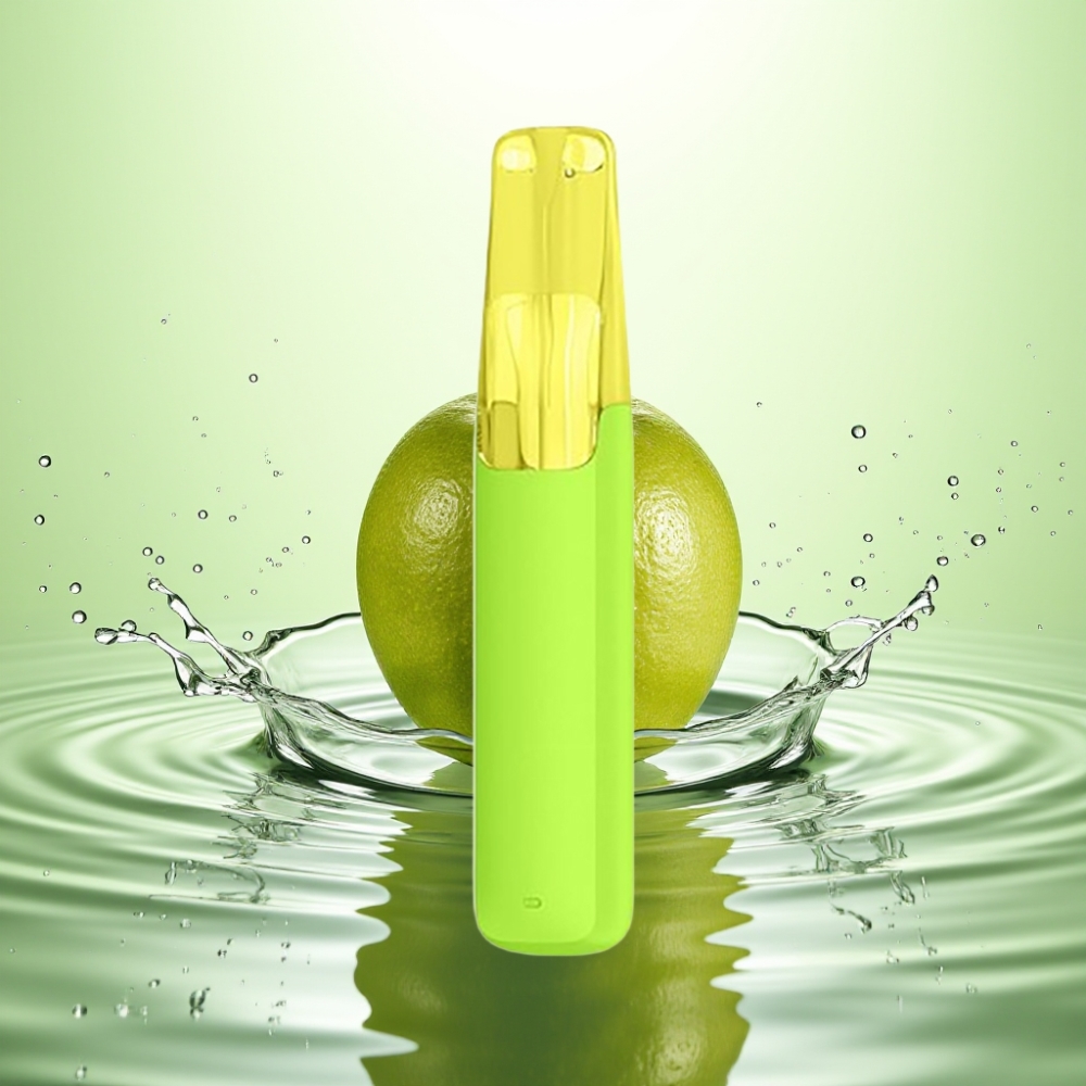 Snowplus Dash 4000 Puff Kullan-At Cihazı Seramik Atomizer 530 mAh 7.5 ml Taze Yeşil