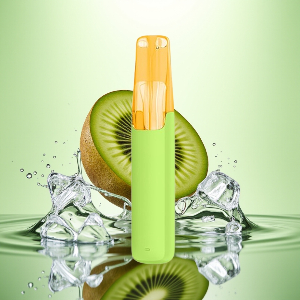 Snowplus Dash 4000 Puff Kullan-At Cihazı Seramik Atomizer 7.5 ml Kivi Buzu